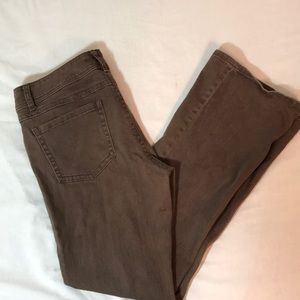 CAbi bootcut jeans, size 12...BROWN!
